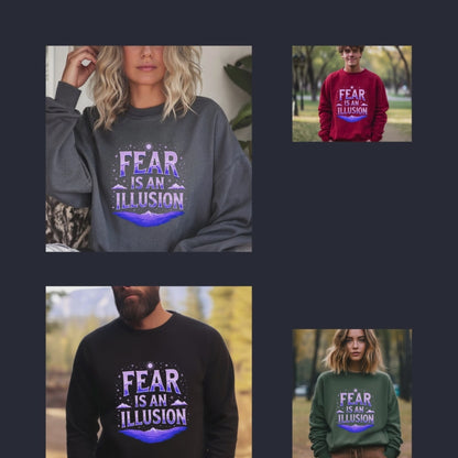 Fear Is An Illusion Crewneck Sweatshirt