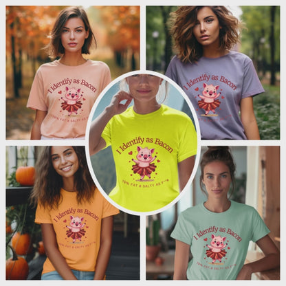 Funny Piggie Graphic T-Shirt