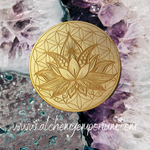 Flower of Life Lotus Crystal Grid