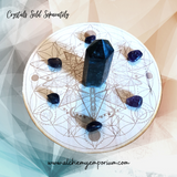 Dragonfly Flower of Life Crystal Grid